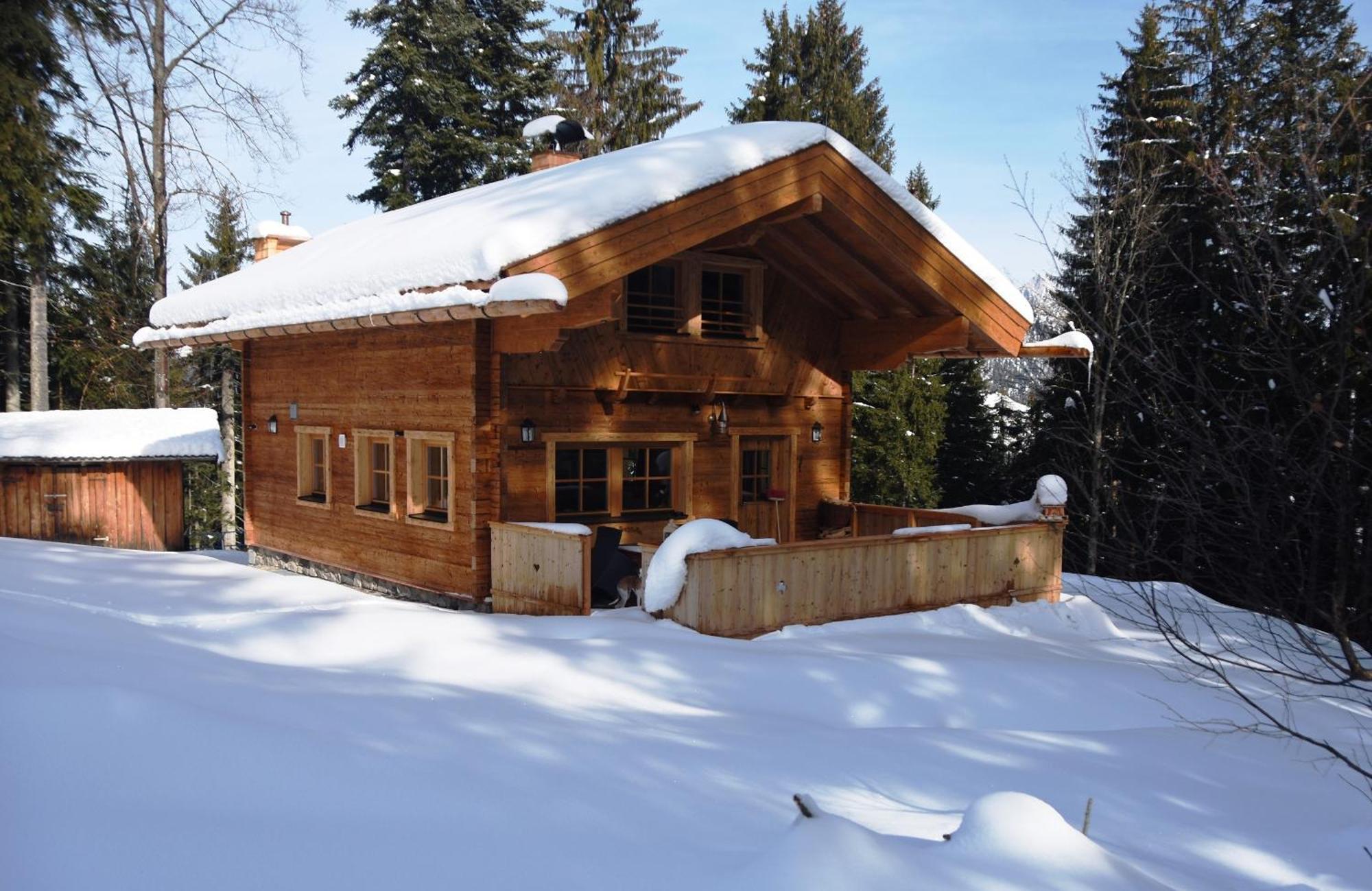 Chalet Haberlhuette 菲伯布伦 外观 照片