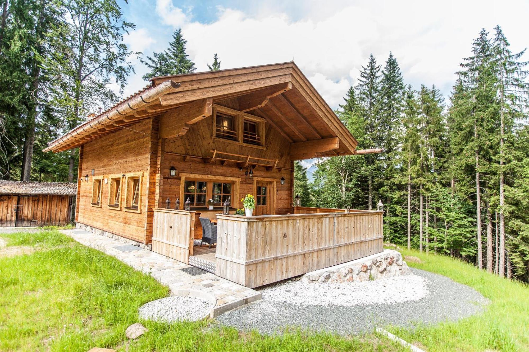Chalet Haberlhuette 菲伯布伦 外观 照片